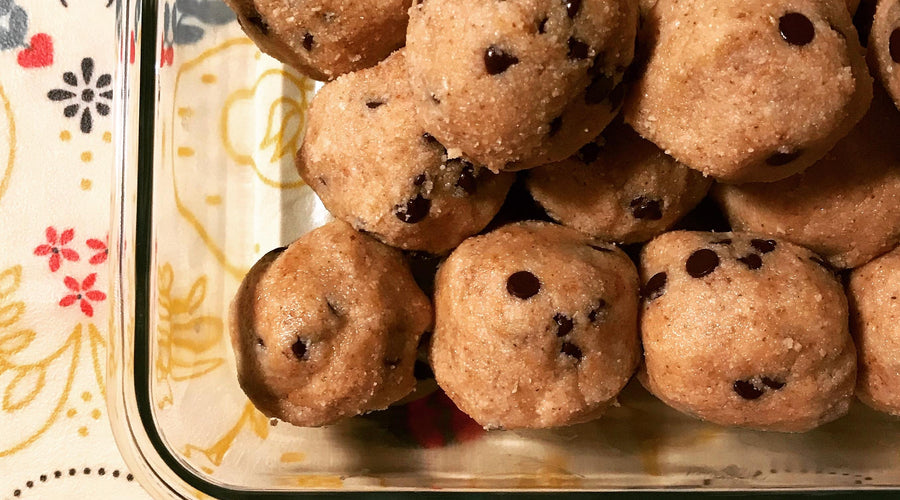 No Bake Cookie Dough Bites