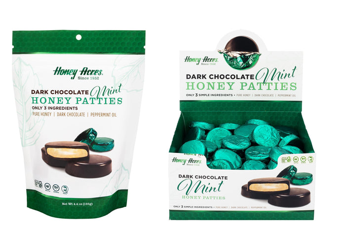 Dark Chocolate Mint <br><b><i>Honey Patties</b></i>™