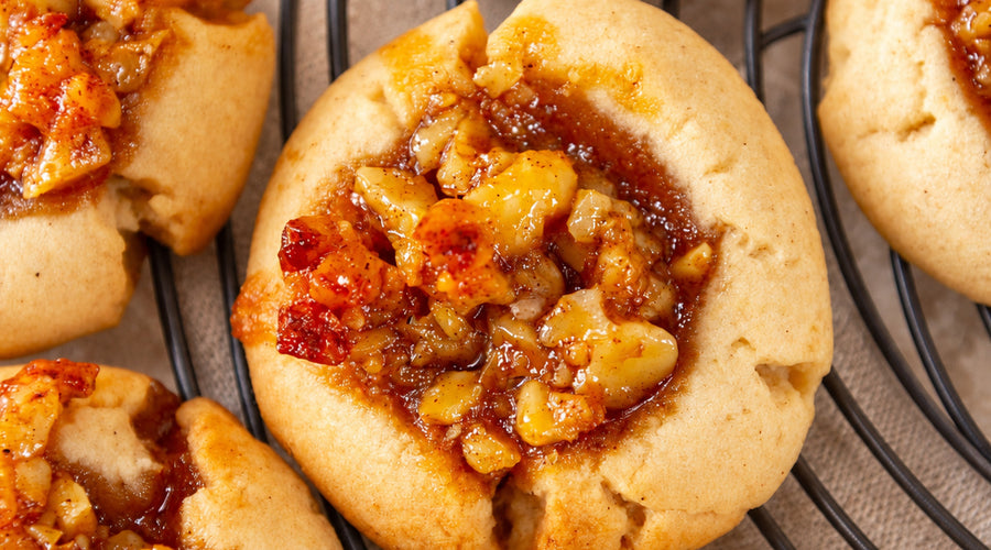 Baklava Thumbprint Cookies (serving size - 10 people)