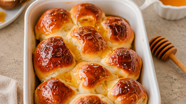 Golden Honey Pan Rolls