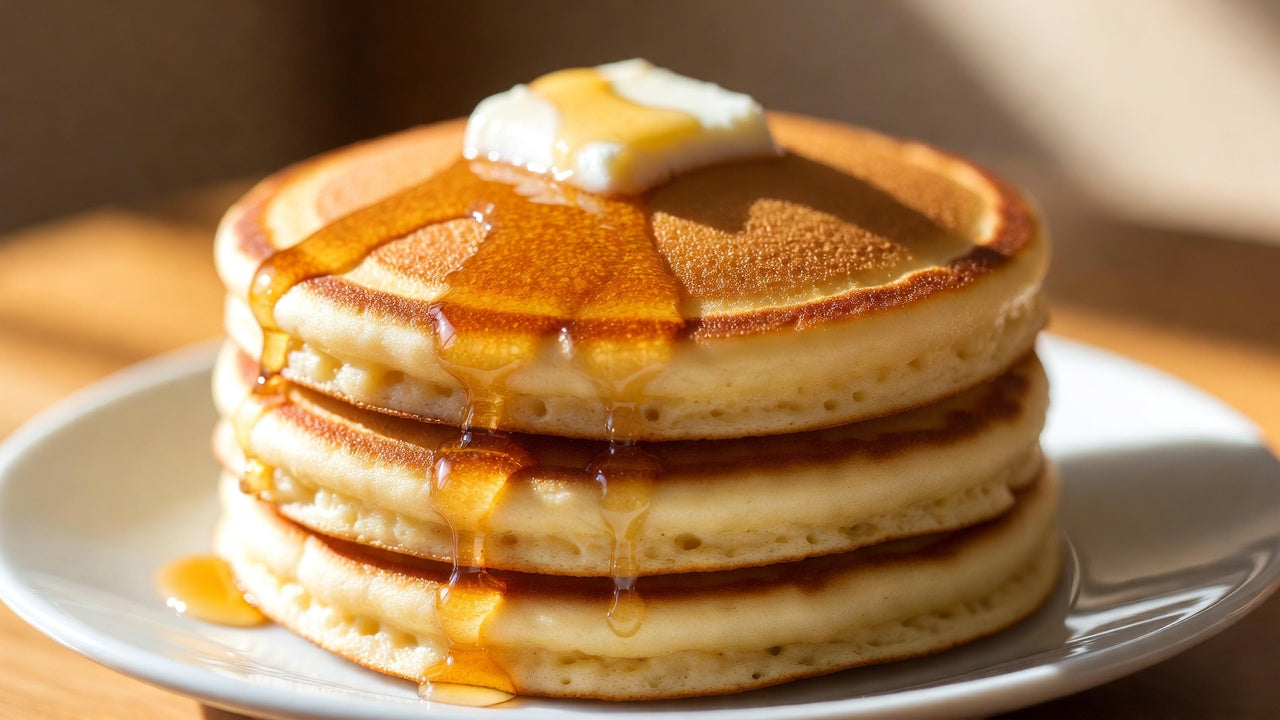 Golden Diner-Style Pancakes