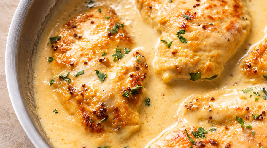 Honey Mustard Chicken (serving size - 8 people)