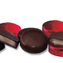 5lb SECONDS - Wrapped Dark Chocolate Raspberry <br><b><i>Honey Patties</b></i>™ - 5lb Box (Copy)