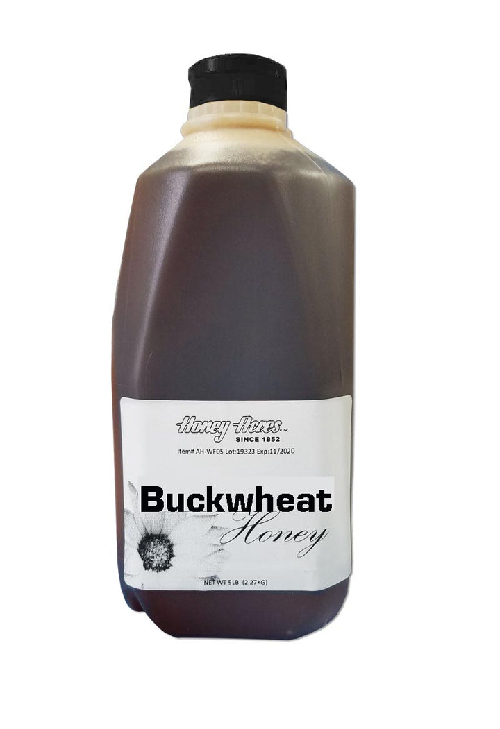 Buckwheat Honey - 5lb Squeeze Bottle