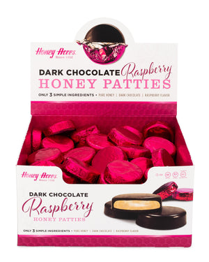 Dark Chocolate Raspberry <br><b><i>Honey Patties</b></i>™
