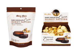 Dark Chocolate Cocoa <br><b><i>Honey Patties</b></i>™